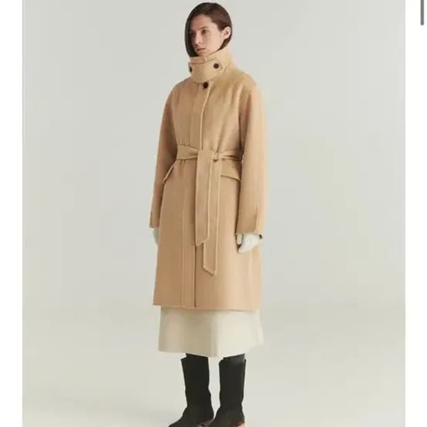 르바 핸드메이드 앙고라 발마칸 코트