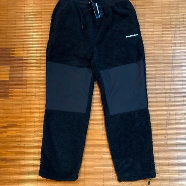 매스노운 플리스 팬츠