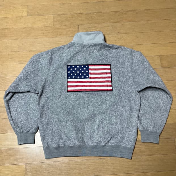 폴로랄프로렌 폴로스포츠 성조기 플리스 하프 집업