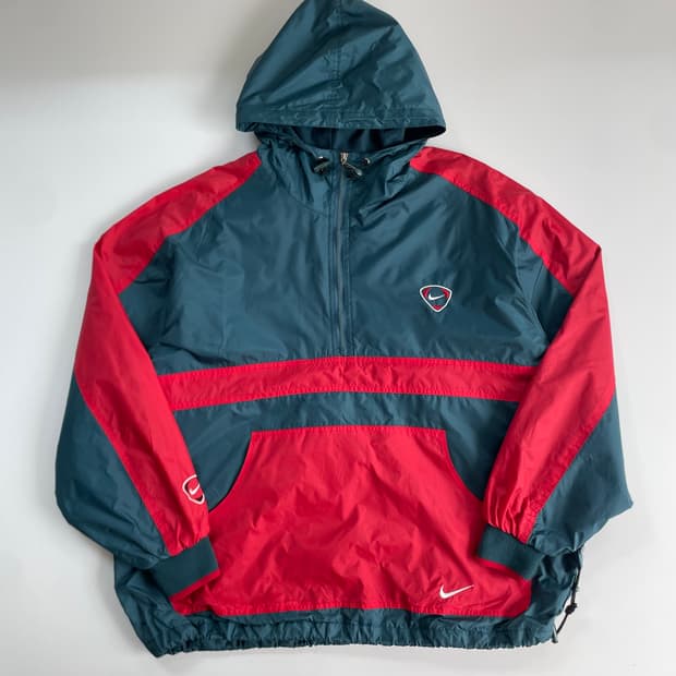 Nike  나이키 90,s 스우시 아노락 자켓