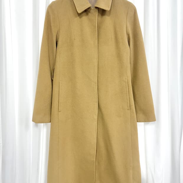 Hodden button wool coat