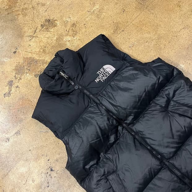[정품/85] 노스페이스 블랙 패딩 조끼 b19