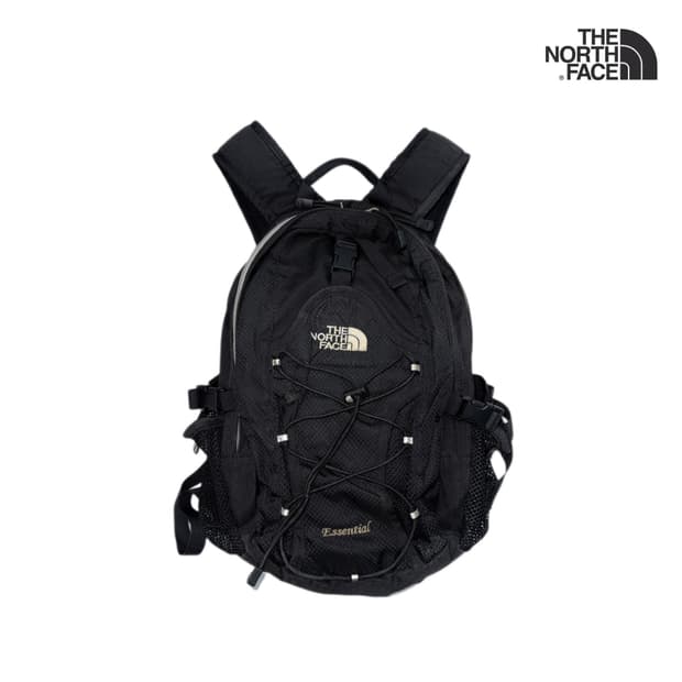 노스페이스 고프코어 에센셜 테크니컬 스몰 백팩 블랙