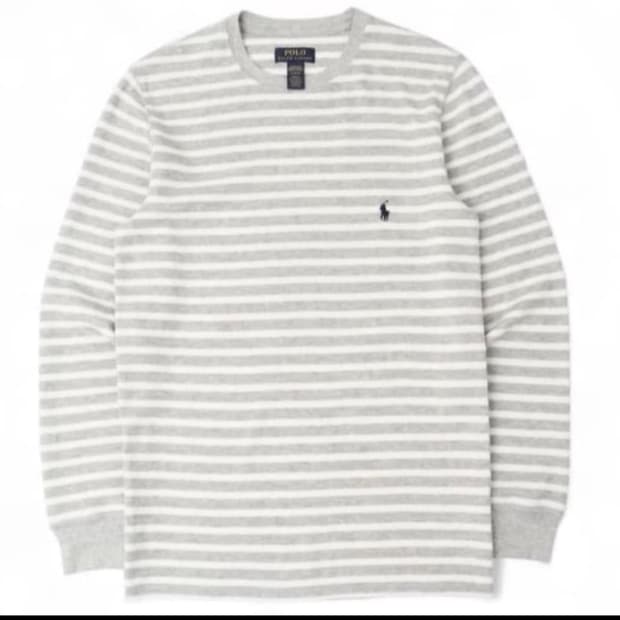 (구매)엄성현 착용 폴로 스프라이트티 L 그레이 구매합니다