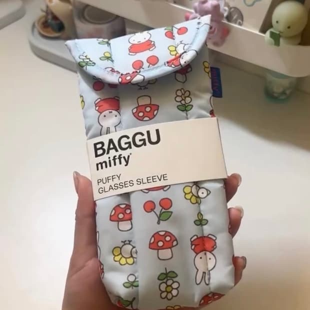 바쿠 BAGGU & 미피 퍼피 안경 슬리브