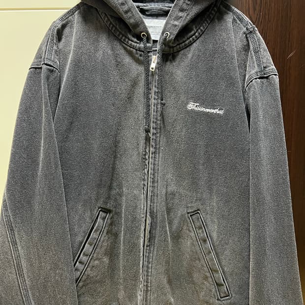 디스이즈네버댓 데님 후드 L