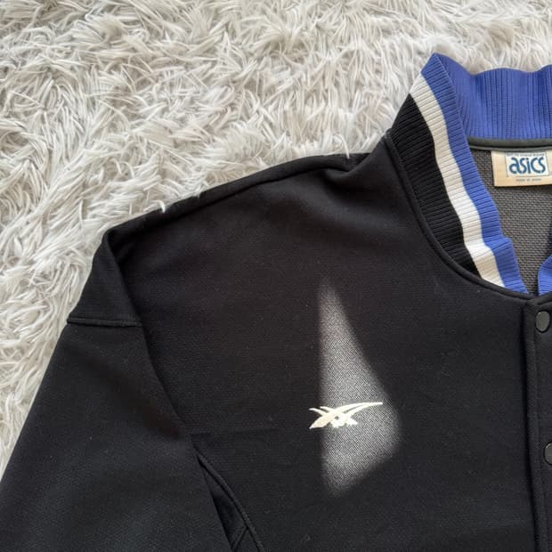 ASICS 일본빈티지 블루종 아식스 져지 아식스 트랙탑 XL 100