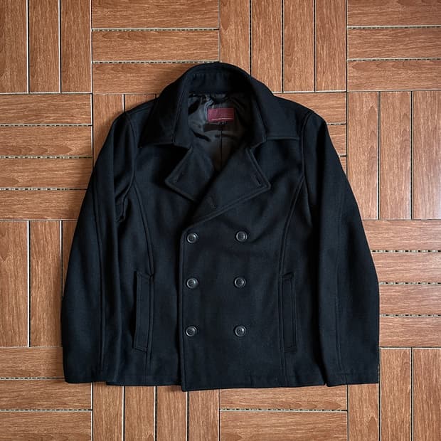 Mossimo wool double breasted pea jacket