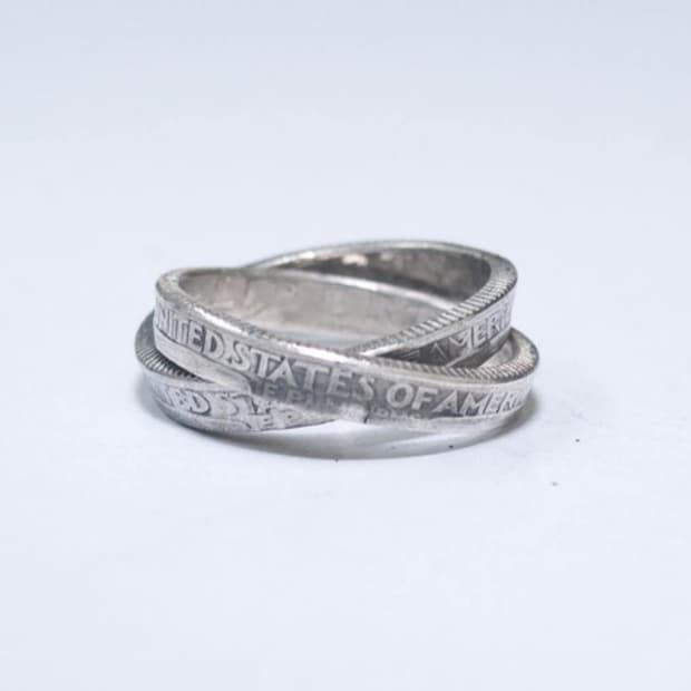 노스웍스 반지 QUARTER TWIN RING
