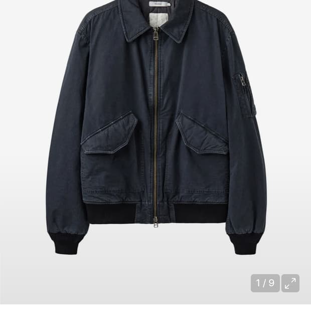 아르반 플라이트 MA-1 자켓 블루 3