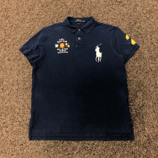 폴로 랄프로렌 빅포니 요트클럽 카라 PK 반팔 티셔츠