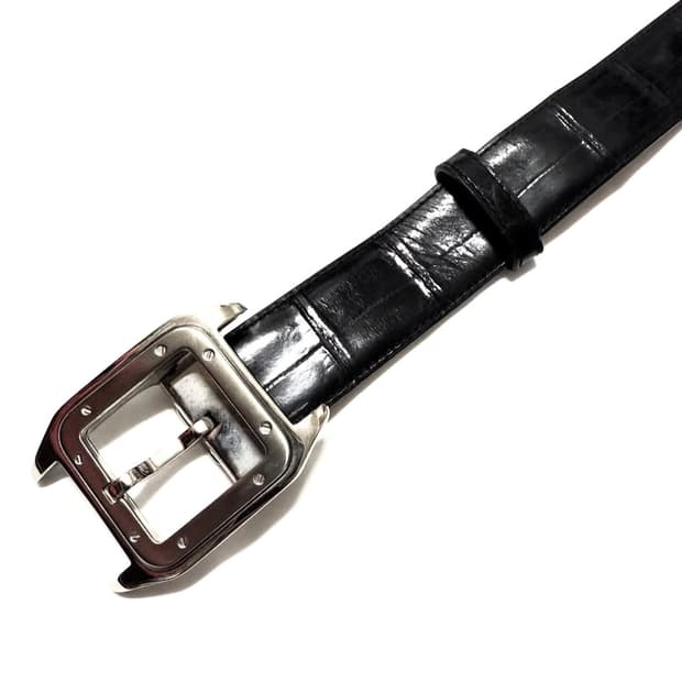 까르띠에 - 산토스 크로코다일 벨트