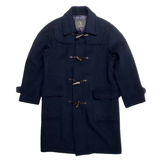 헤지스 네이비 울 혼방 더플 코트 90