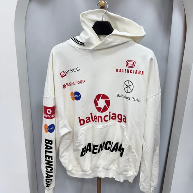 백화점판 발렌시아가 탑 리그 후드티 1사이즈 