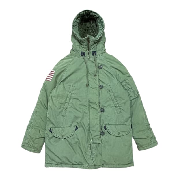 데님 앤 서플라이 성조기 야상 패딩