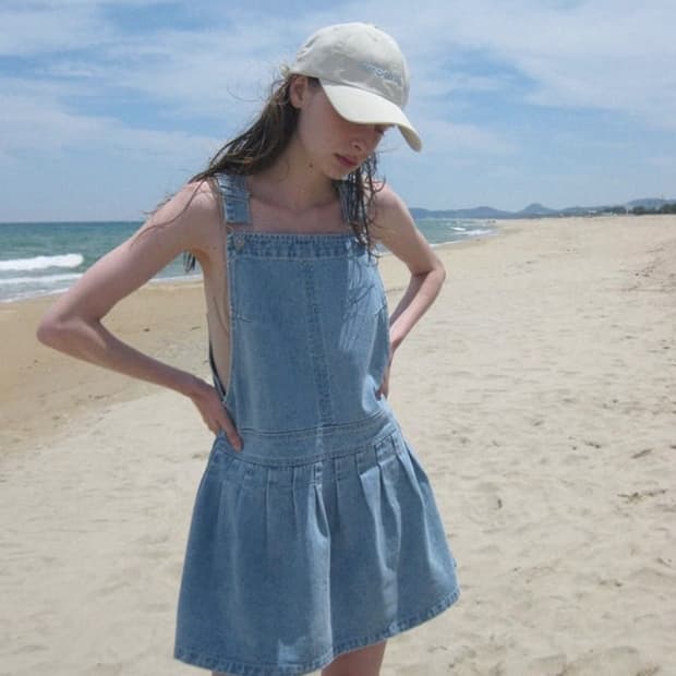 스무드무드 오버롤 [Avin pleated Overall](장원영착용O)