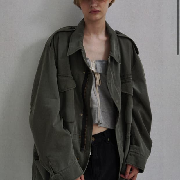 Seo WASHED COTTON FIELD JACKET