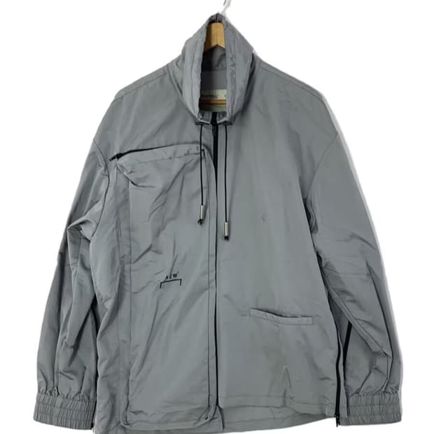 A-Cold-Wall* gray nylon utility jacket