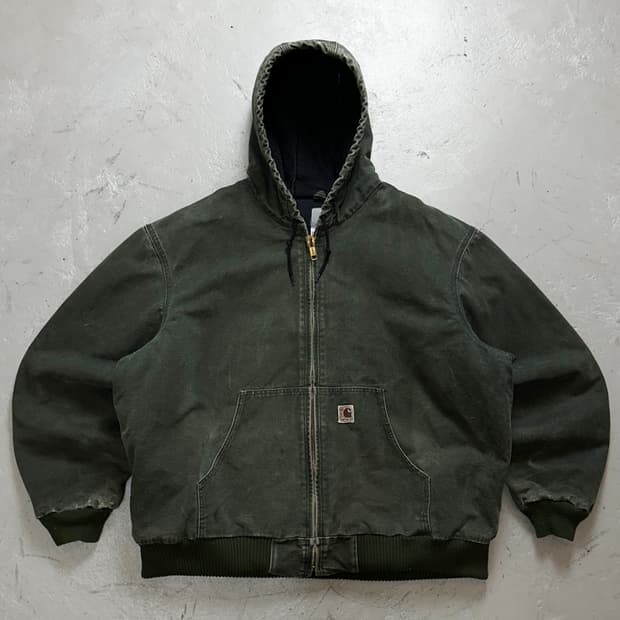 OG 칼하트 J130 액티브 자켓 칼하트 MOS 모스그린