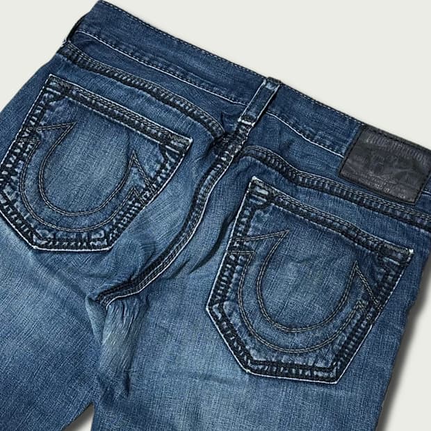 00's 트루릴리젼 Bobby big QT 더블스티치