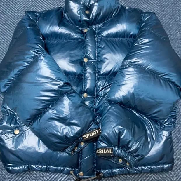 헤리티지플로스 디테처블 패딩 네이비 L