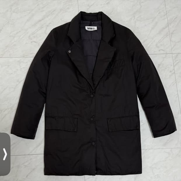 10fw MM6 마르지엘라 푸퍼 코트