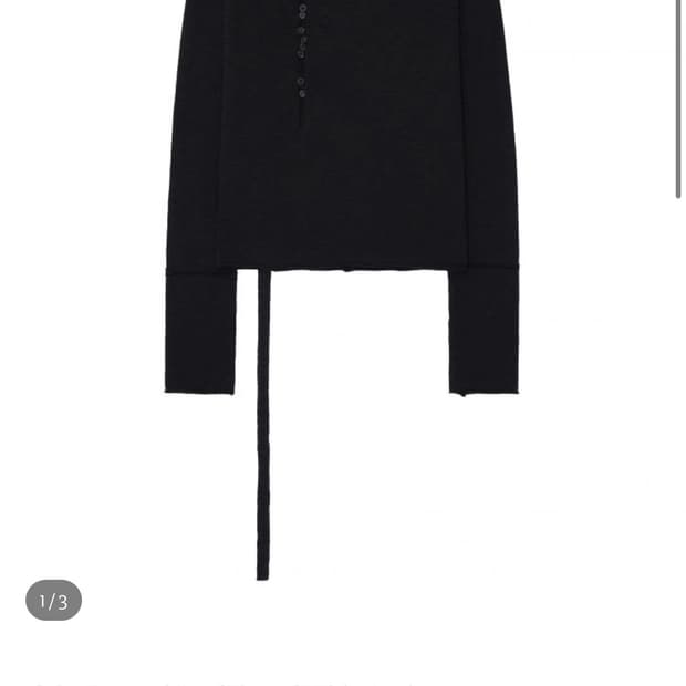 Harteordemn 버튼 스카프 슬리브 1사이즈 