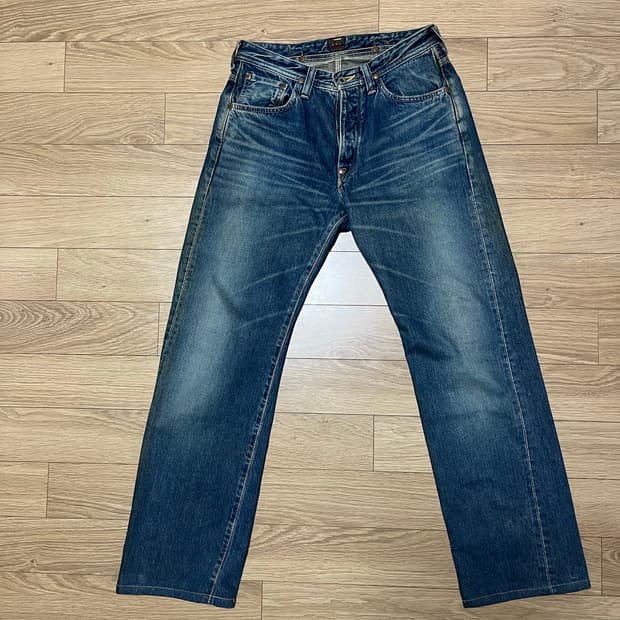 리 Lee 재팬 1101 유니온 셀비지 데님팬츠