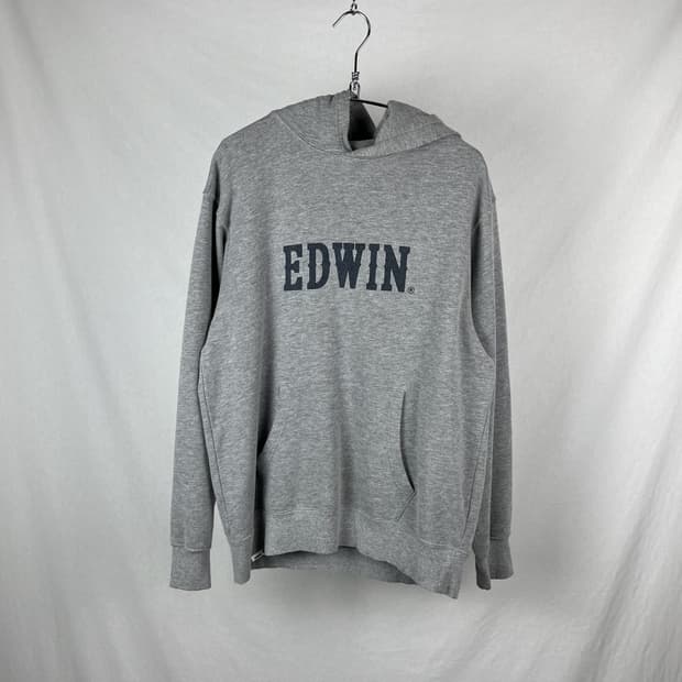 Edwin 회색 후드티