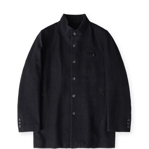구매) 해칭룸 Stand Collar Coat Black 4(L)