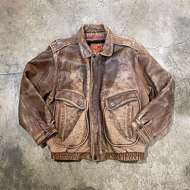 Skendel 램스킨 레더 재킷(B5088)
