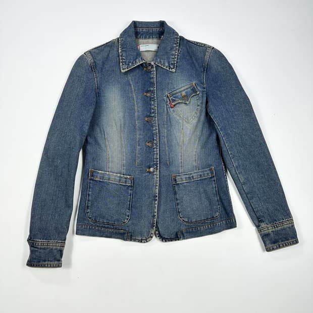 리바이스 오리지널 여성 웨스턴 데님 트러커자켓 여성M
