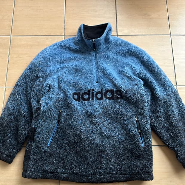 90‘s 아디다스 스노우보드 플리스아노락