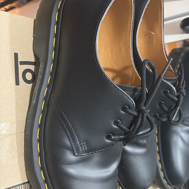 닥터마틴 1461 스무스 블랙