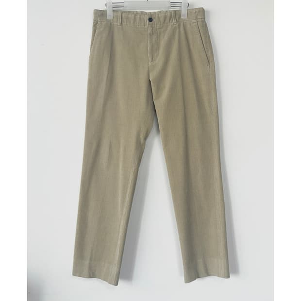 타임옴므 릴렉스 핏 코듀로이 팬츠 (LIGHT BEIGE)