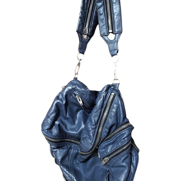 알렉산더왕 제인 숄더백(딥 블루)