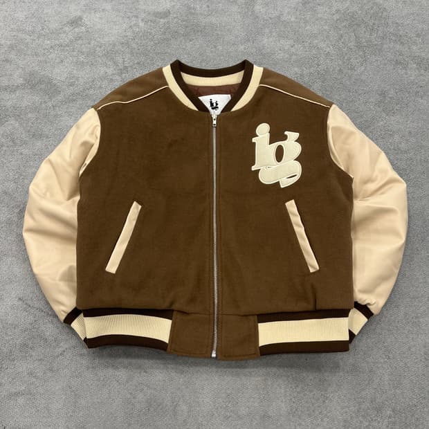 F 일리고 브라운 바시티 자켓