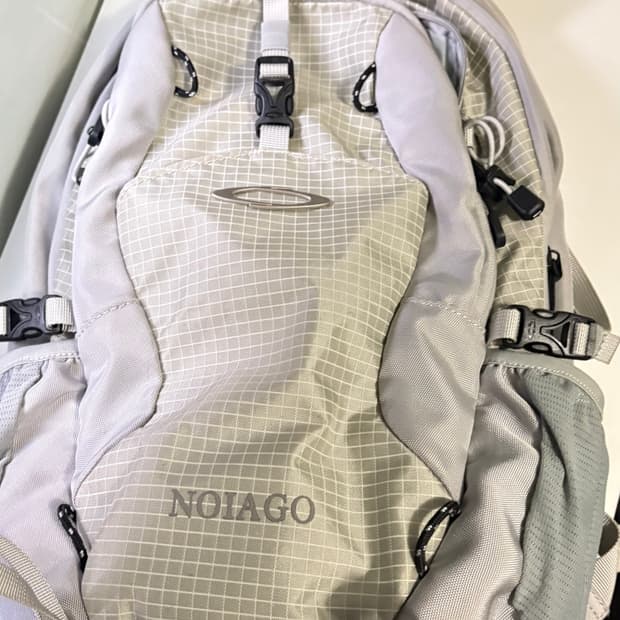 NO11388 나일론 데일리 백팩 (라이트그레이) / 고프코어