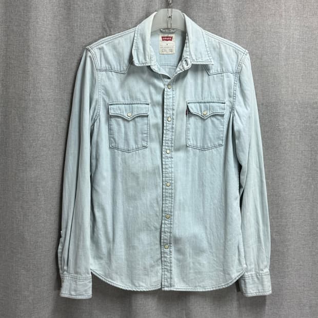 ​[M] 리바이스 웨스턴 데님 셔츠 (연청)
