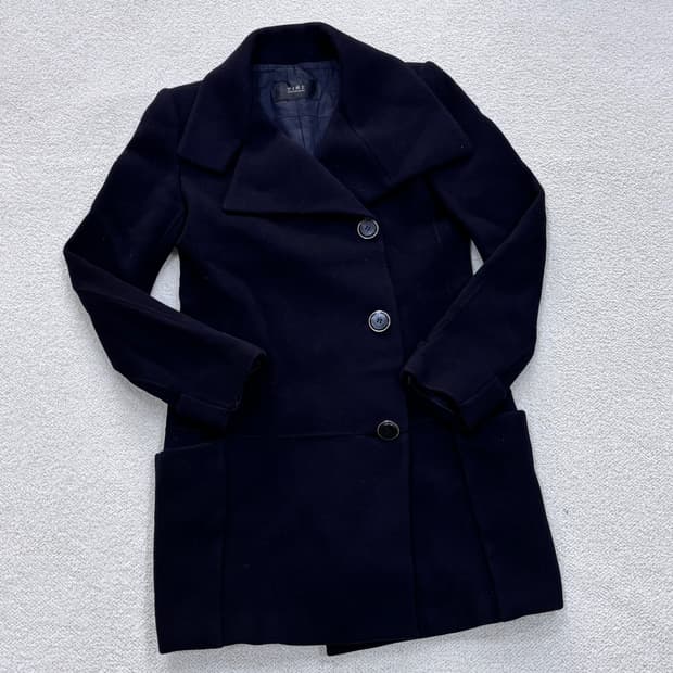 82-94 한섬타임 울캐시미어 코트 0316E