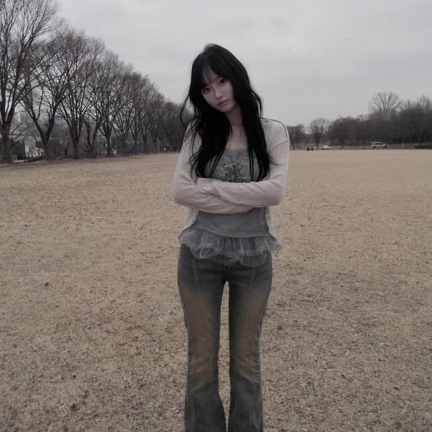 KYOIII 쿄이 washing slit 부츠컷 팬츠