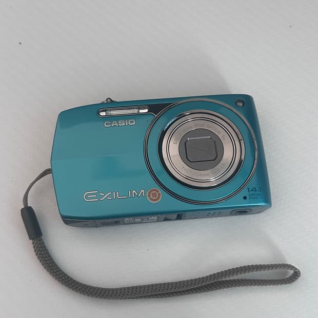 디카 카시오 엑슬림 z2300 블루 디지털카메라