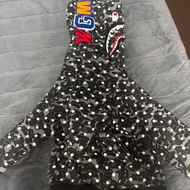 베이프 후드집업 L 정품