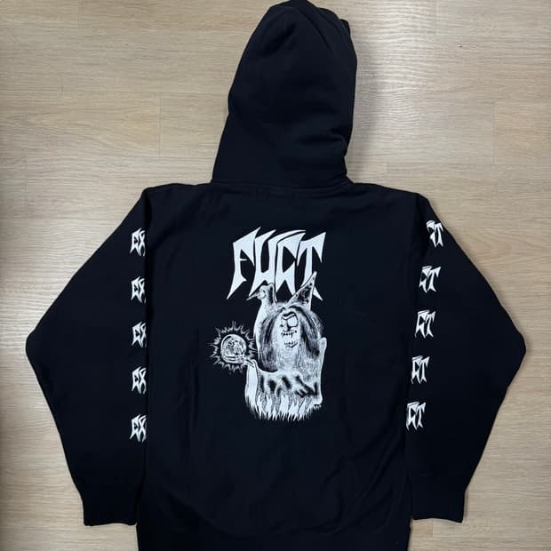 [초희귀/XL] FUCT SSDD x EXCEL 하드코어 콜라보 후드 집