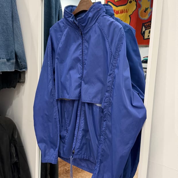 80-90s Eddie Bauer 에디바우어 나일론 윈드브레이커 자켓