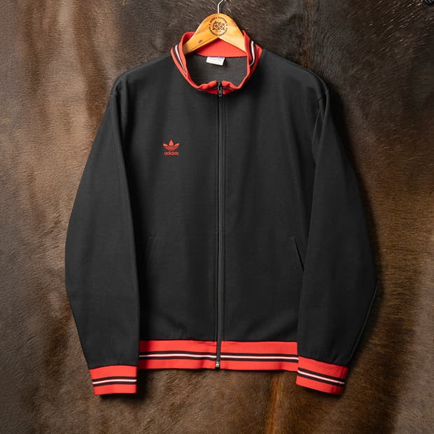 [105] 80s 아디다스 by 데상트 ATS-202 트랙탑 블랙 