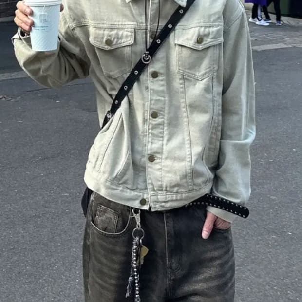 GB 프로젝트 코튼 트러커 자켓