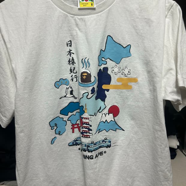 베이프 일본 반팔