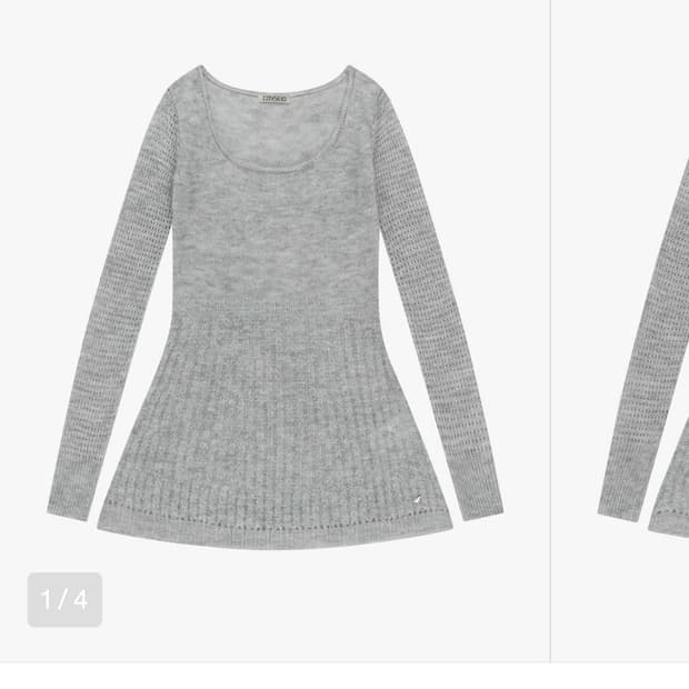 코이세이오 Soft Bell Knit - Light Grey