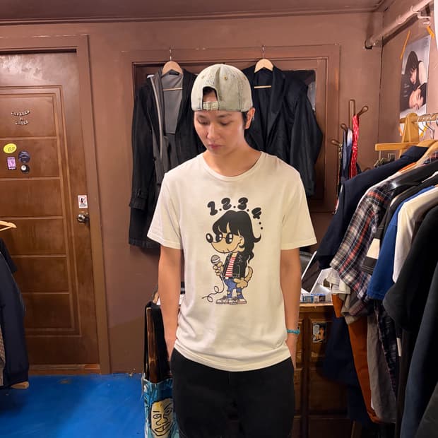 HYSTERIC GLAMOUR 히스테릭 글래머 조이 라몬 티셔츠